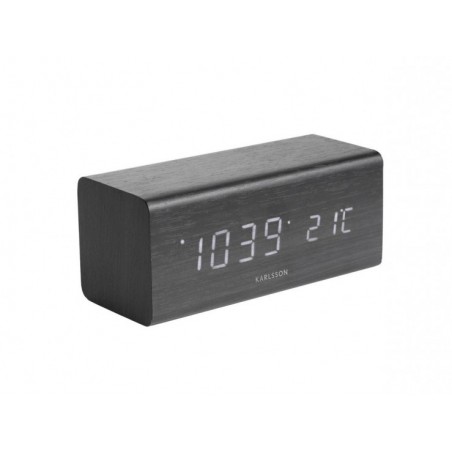 Réveil Block en bois -...