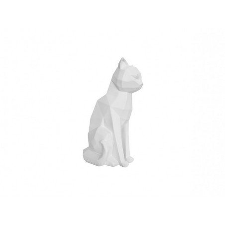 Figurine Déco Chat Origami - Plastique, Style Art Déco, Neuf