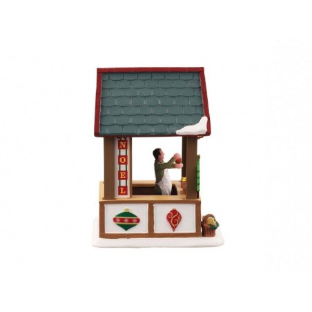 Le stand des décorations de...