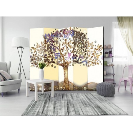 Paravent 5 volets Arbre...
