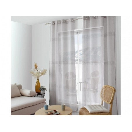 Voilage bande ajourée MIA...