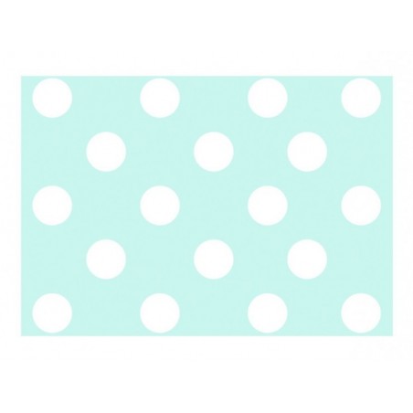 Papier peint Sky Blue Dots...