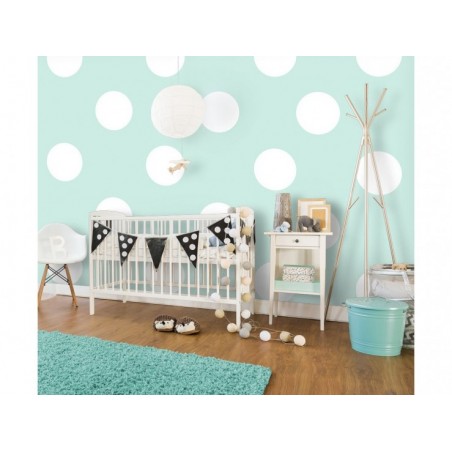 Papier peint Sky Blue Dots...