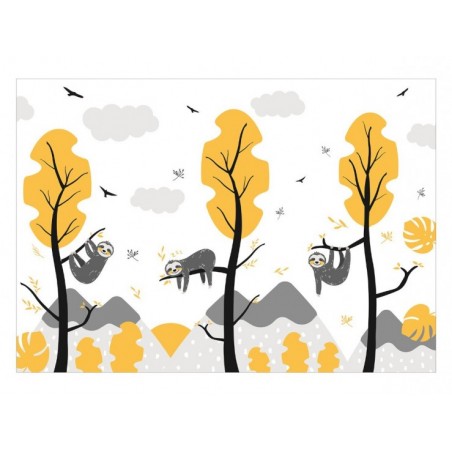 Papier peint Paresseux...