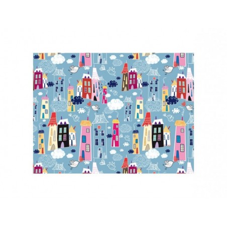 Papier peint Petit village...