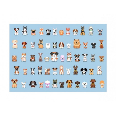 Papier peint Chiens heureux...