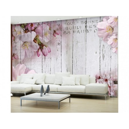 Papier peint - Pommiers en...