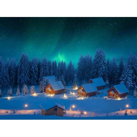 Toile de fond de Noël en...