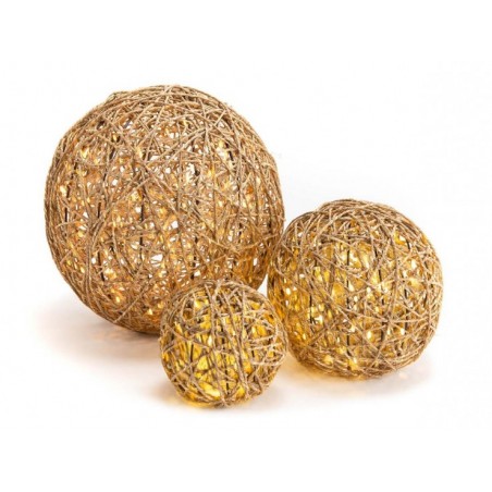 Boule Noël LED Ø 15 cm -...