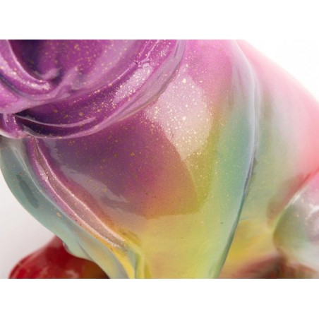 Bulldog Cravate Rainbow -...