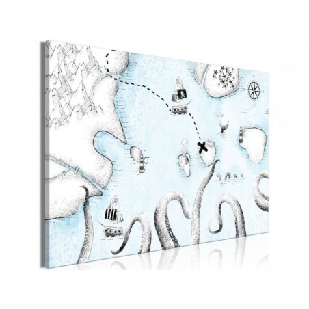 Tableau enfant Carte au...