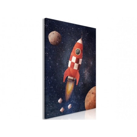 Tableau enfant Fusée dans...