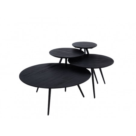 Set de 4 tables basses...