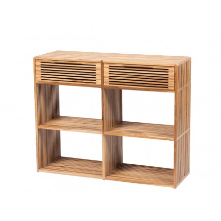 Console 2 tiroirs Calopsite...