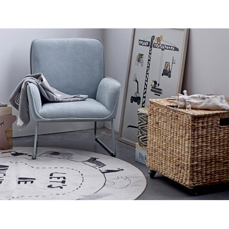 Tapis enfant rond Leopold -...