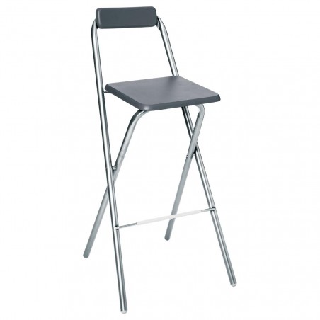 Tabouret de bar gris Louna...