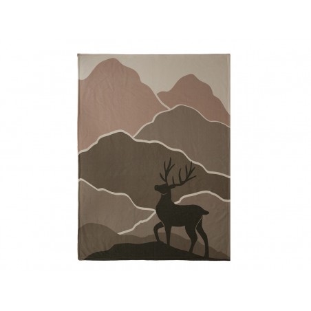 Plaid paysage Kaki 130 x...