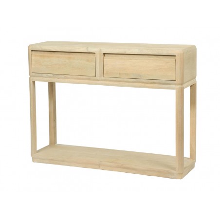 Console Salomon en manguier...