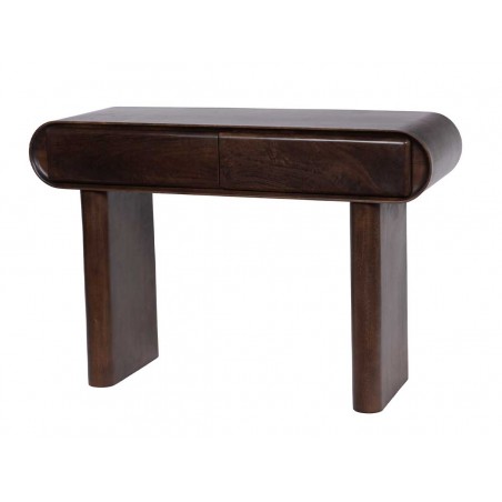 Console Ovalise 2 tiroirs -...