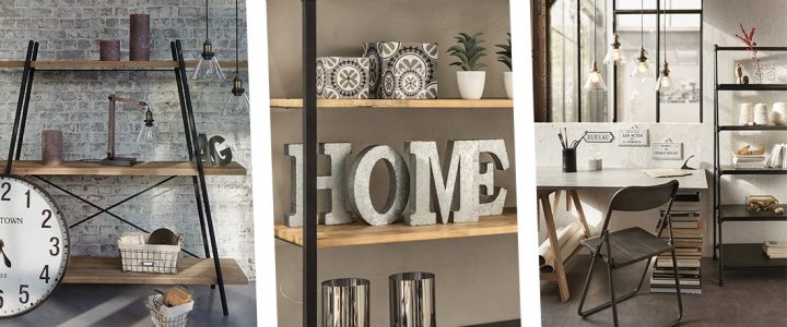 « Collection Torof – Atmosphera : Ma déco’ façon comptoir d’usine » Collection torof esprit récup déco atmosphera mobilier décoration