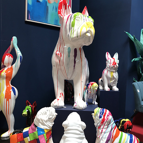 Bulldog résine Amadeus