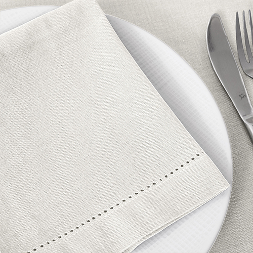 Table de mariage nappe serviette