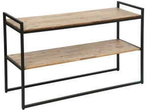 console-edena-atmosphera-bois-métal-style-industriel