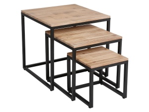 table-appoint-edena-atmosphera-bois-métal-style-industriel