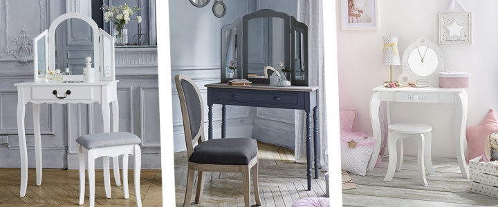 « Vous étiez à un cheveu de passer à côté de la coiffeuse … » coiffeuse-miroir-tiroir-meuble