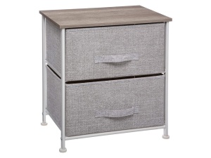 table-chevet-gris
