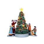 sapin-noel-etoile-famille-village-lemax
