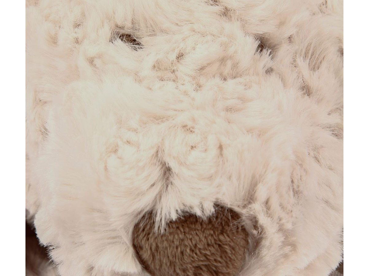 Peluche naissance chien foulard - Atmosphera