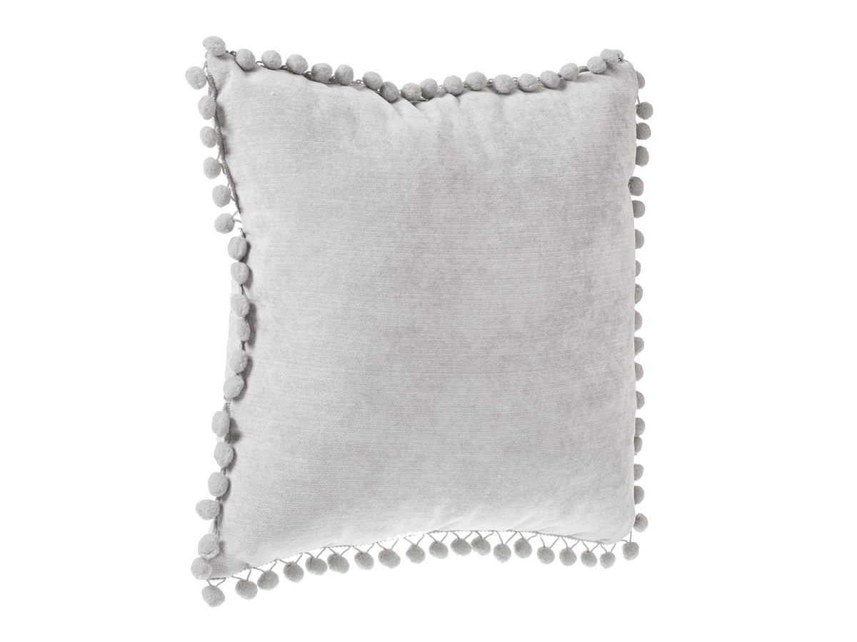 Coussin à pompons 40x40 cm Instants volés" - Atmosphera"