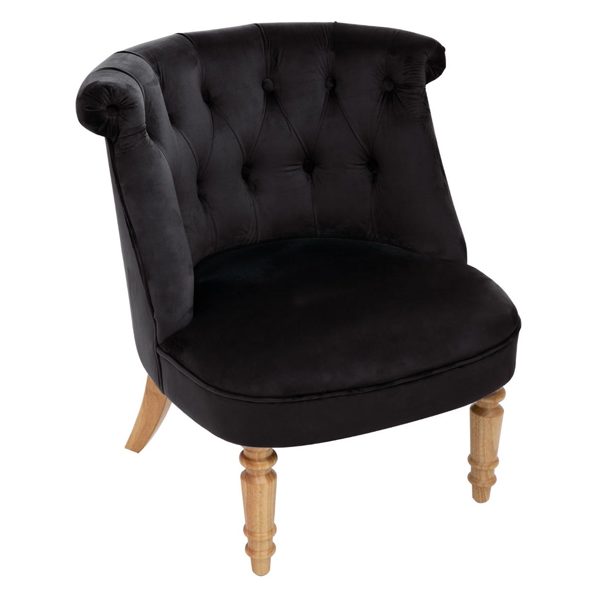 Fauteuil Velours Crapaud - Atmosphera