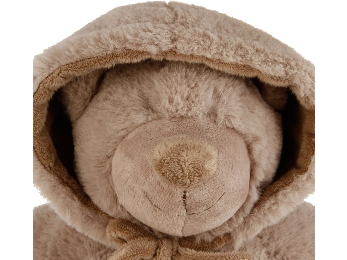Peluche naissance ourson à capuche - Atmosphera
