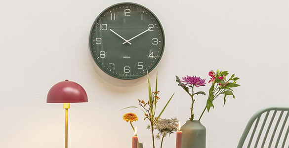 Horloge murale ronde Lofty Karlsson
