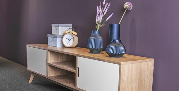 Horloge en bois Classic Bell Karlsson