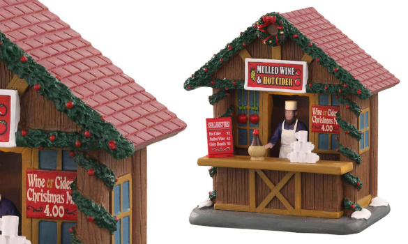 Du vin et du cidre chaud !