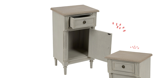 Petit chevet pour grande impression