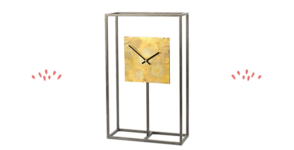 144333(3) horloge original design pas cher amadeus metal