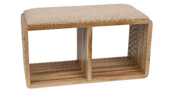 Un style épuré avec le banc Calopsite Amadeus