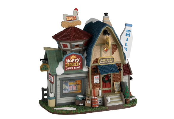 Des oeufs, de la crème glacée et du lait !