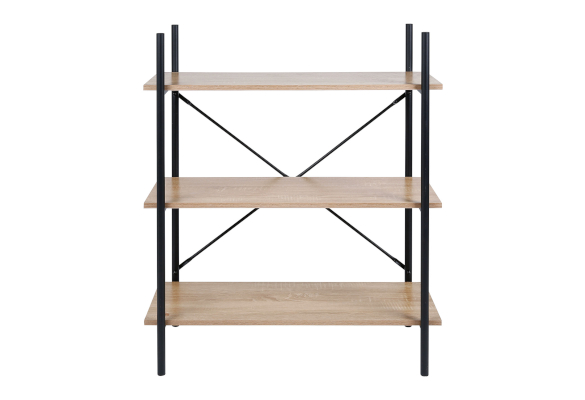 L’indémodable étagère en bois et métal