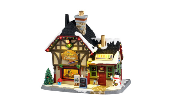 Le cottage créatif Lemax : un hiver plein de charme