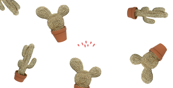 830292 (7) cactus pot artificiel vert plante nature fleur piquant grasse maison deco