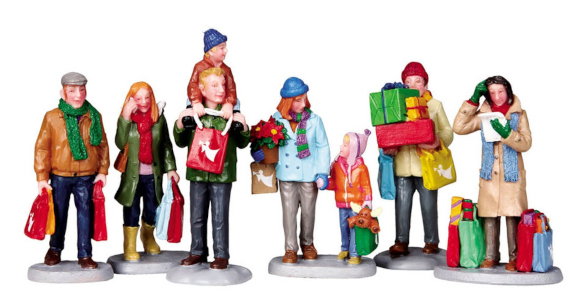 C'est l'heure des derniers achats de Noël 