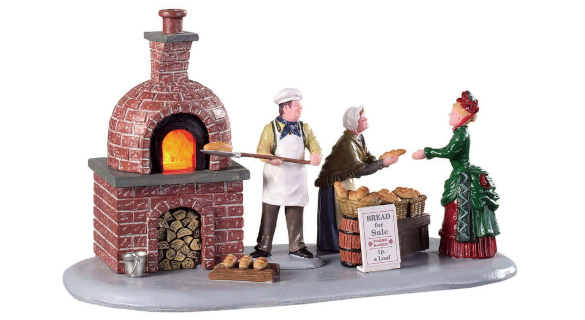 Le boulanger au fourneau