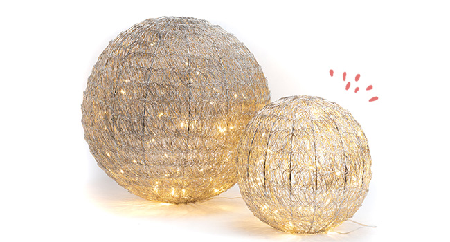 La lampe boule LED Amadeus