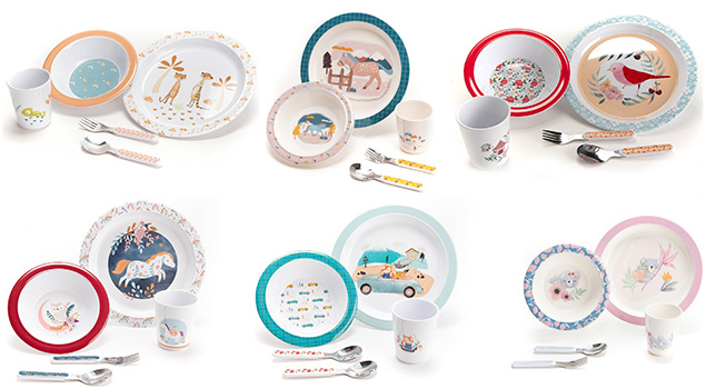 Le Coffret Repas 5 pièces pour enfant Amadeus