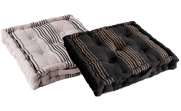 Le coussin de sol Linéa Éru 40 x 40 cm Enjoy Home 